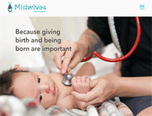 Tablet Screenshot of midwivesinvancouver.ca